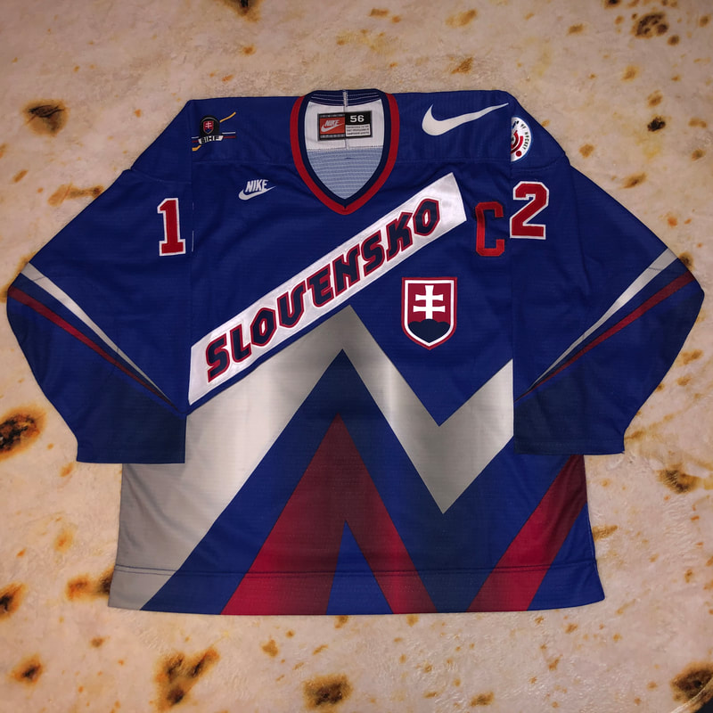 Mail Day: Peter Bondra Team Slovakia Jersey (WC 2003?) : r/hockeyjerseys